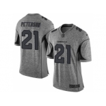 Nike Arizona Cardinals #21 Patrick Peterson Gray Gridiron Gray Jersey[Limited]