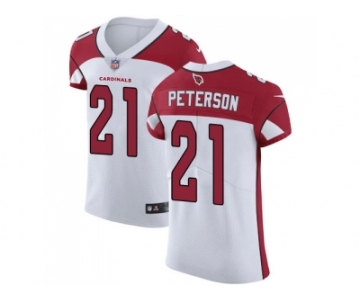 Nike Arizona Cardinals #21 Patrick Peterson White Men Stitched NFL Vapor Untouchable Elite Jersey