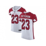 Nike Arizona Cardinals #23 Adrian Peterson White Men Stitched NFL Vapor Untouchable Elite Jersey