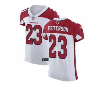 Nike Arizona Cardinals #23 Adrian Peterson White Men Stitched NFL Vapor Untouchable Elite Jersey