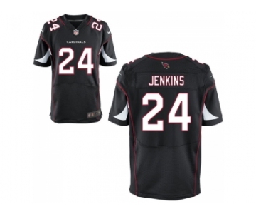 Nike Arizona Cardinals #24 Mike Jenkins Black Elite Jersey