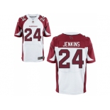 Nike Arizona Cardinals #24 Mike Jenkins White Elite Jersey