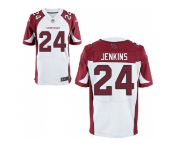 Nike Arizona Cardinals #24 Mike Jenkins White Elite Jersey