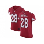 Nike Arizona Cardinals #28 Justin Bethel Red Team Color Men Stitched NFL Vapor Untouchable Elite Jersey