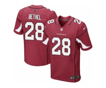 Nike Arizona Cardinals #28 Justin Bethel red jerseys[Elite]