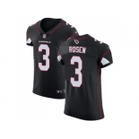 Nike Arizona Cardinals #3 Josh Rosen Black Alternate Men Stitched NFL Vapor Untouchable Elite Jersey