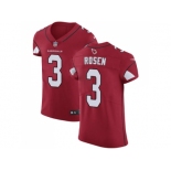 Nike Arizona Cardinals #3 Josh Rosen Red Team Color Men Stitched NFL Vapor Untouchable Elite Jersey