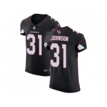 Nike Arizona Cardinals #31 David Johnson Black Alternate Men Stitched NFL Vapor Untouchable Elite Jersey