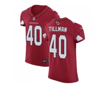 Nike Arizona Cardinals #40 Pat Tillman Red Team Color Men Stitched NFL Vapor Untouchable Elite Jersey