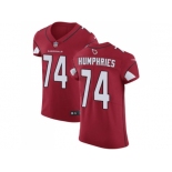 Nike Arizona Cardinals #74 D.J. Humphries Red Team Color Men Stitched NFL Vapor Untouchable Elite Jersey