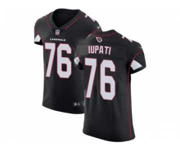 Nike Arizona Cardinals #76 Mike Iupati Black Alternate Men Stitched NFL Vapor Untouchable Elite Jersey