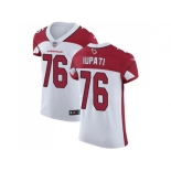 Nike Arizona Cardinals #76 Mike Iupati White Men Stitched NFL Vapor Untouchable Elite Jersey