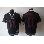 nike nfl jerseys arizona cardinals #11 larry fitzgerald black[Elite lights out]