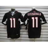 nike nfl jerseys arizona cardinals #11 larry fitzgerald black[Elite]