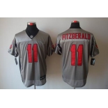 nike nfl jerseys arizona cardinals #11 larry fitzgerald grey[Elite shadow]