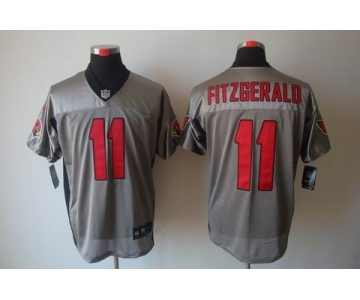 nike nfl jerseys arizona cardinals #11 larry fitzgerald grey[Elite shadow]