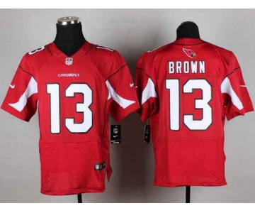 nike nfl jerseys arizona cardinals #13 brown red[Elite][brown]