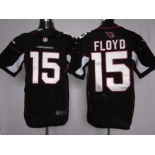 nike nfl jerseys arizona cardinals #15 floyd black[Elite]