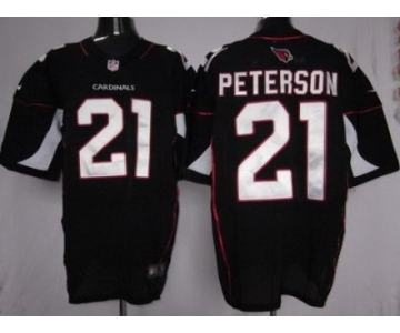 nike nfl jerseys arizona cardinals #21 peterson black[Elite]