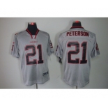 nike nfl jerseys arizona cardinals #21 peterson grey[Elite lights out]