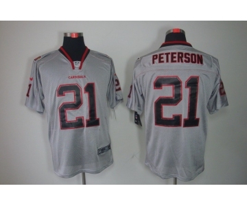 nike nfl jerseys arizona cardinals #21 peterson grey[Elite lights out]