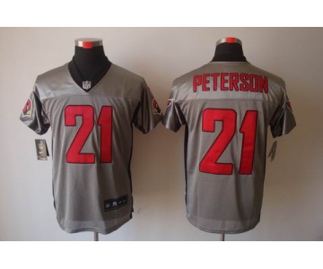 nike nfl jerseys arizona cardinals #21 peterson grey[Elite shadow]