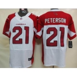 nike nfl jerseys arizona cardinals #21 peterson white[Elite]