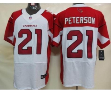 nike nfl jerseys arizona cardinals #21 peterson white[Elite]