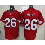 nike nfl jerseys arizona cardinals #26 wells red[Elite]