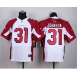 nike nfl jerseys arizona cardinals #31 johnson white[Elite][johnson]