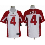 nike nfl jerseys arizona cardinals #4 kolb white[Elite]