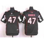 nike nfl jerseys arizona cardinals #47 riddick black[Elite]