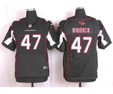 nike nfl jerseys arizona cardinals #47 riddick black[Elite]