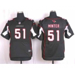 nike nfl jerseys arizona cardinals #51 minter black[Elite]