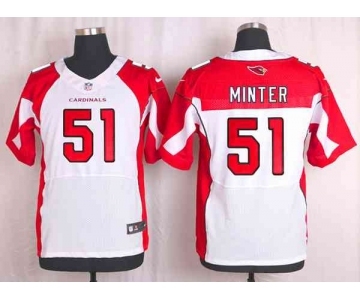 nike nfl jerseys arizona cardinals #51 minter white[Elite]