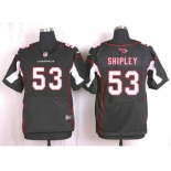 nike nfl jerseys arizona cardinals #53 shipley black[Elite]