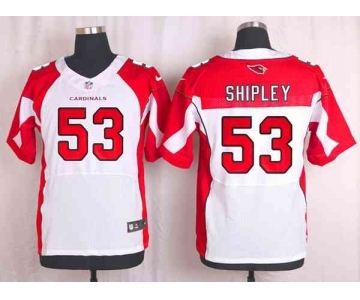 nike nfl jerseys arizona cardinals #53 shipley white[Elite]