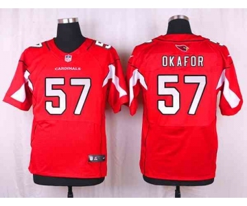 nike nfl jerseys arizona cardinals #57 okafor red[Elite]