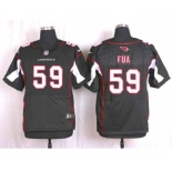 nike nfl jerseys arizona cardinals #59 fua black[Elite]