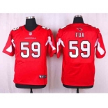 nike nfl jerseys arizona cardinals #59 fua red[Elite]