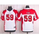 nike nfl jerseys arizona cardinals #59 fua white[Elite]