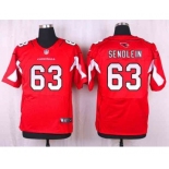 nike nfl jerseys arizona cardinals #63 sendlein red[Elite]