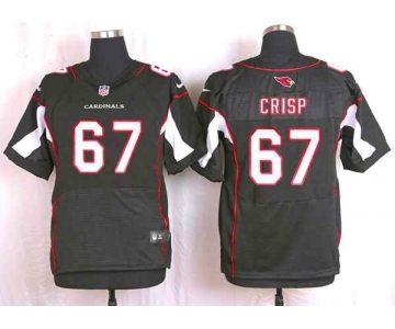 nike nfl jerseys arizona cardinals #67 crisp black[Elite]