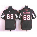 nike nfl jerseys arizona cardinals #68 veldheer black[Elite]