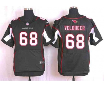 nike nfl jerseys arizona cardinals #68 veldheer black[Elite]