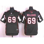 nike nfl jerseys arizona cardinals #69 williams black[Elite]