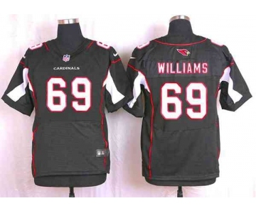 nike nfl jerseys arizona cardinals #69 williams black[Elite]