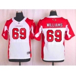 nike nfl jerseys arizona cardinals #69 williams white[Elite]