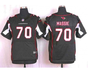 nike nfl jerseys arizona cardinals #70 massie black[Elite]