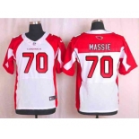 nike nfl jerseys arizona cardinals #70 massie white[Elite]